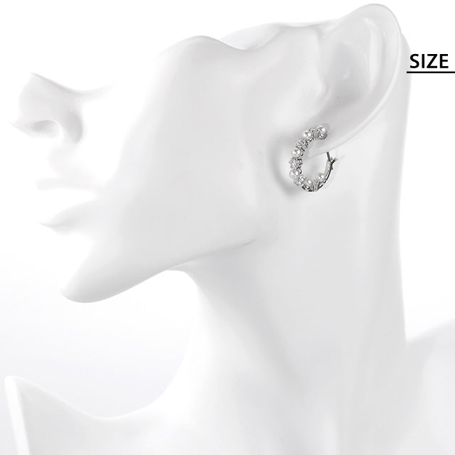 Tiffany & Co. スワロフスキー ピアス スワロフスキー ピアス レディース ブランド SWAROVSKI Matrix フープ