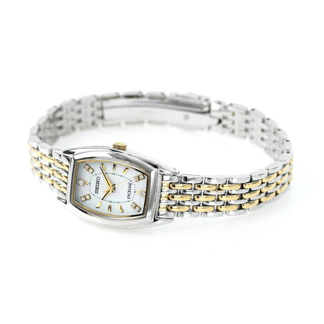 Seiko Exceline Solar Tonneau Women&
