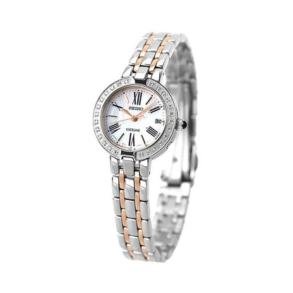 SEIKO Dolce &amp; Exceline Solar Radio Diamond Women&
