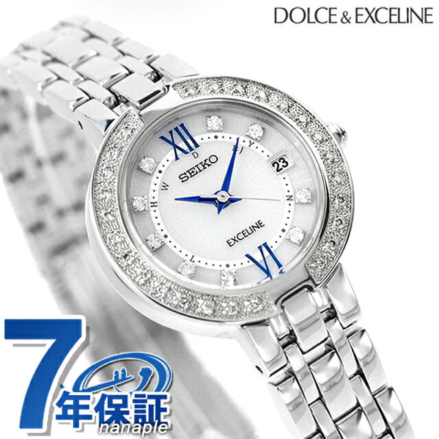 Seiko Dolce &amp; Exceline Solar Radio Prestige Line SWCW083 SEIKO Watch Brand Women&