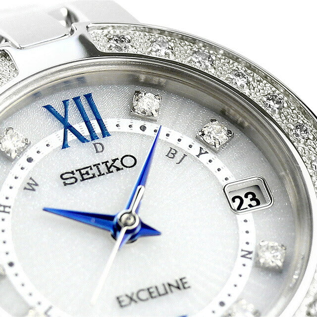 Seiko Dolce &amp; Exceline Solar Radio Prestige Line SWCW083 SEIKO Watch Brand Women&