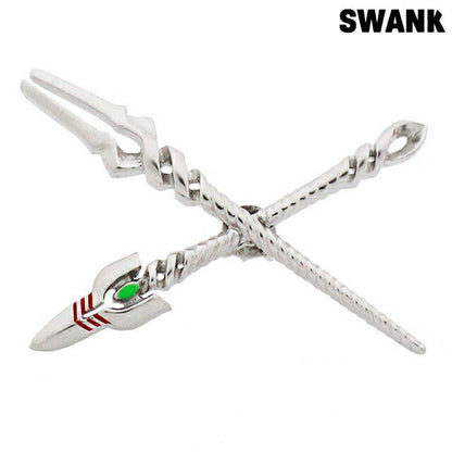 スワンク ネクタイピン SWANK×EVANGELION ヱヴァンゲリヲン ロンギヌスの槍 カシウスの槍 ピンス タイバー タイピン メンズ SWE16509 記念品 ギフト SWE16509