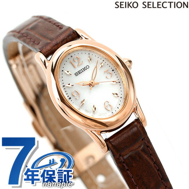 セイコー 腕時計 ブランド レディース ソーラー 革ベルト SWFA148 SEIKO SWFA148