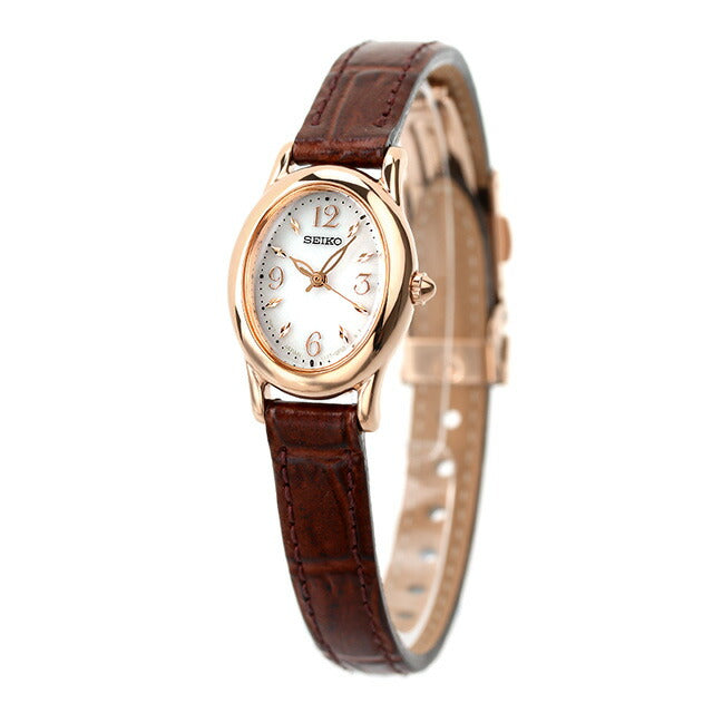 精工观看品牌女士太阳皮带SWFA148 SEIKO SWFA148