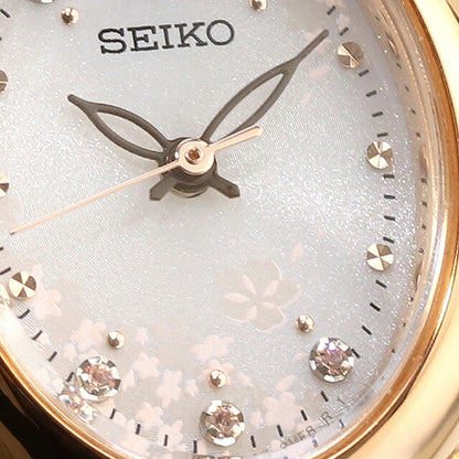 Seiko Selection 2025 SAKURA Blooming Limited Edition Solar Watch Brand Women&