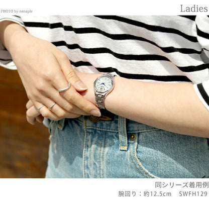 Seiko Selection Round Solar Radio Watch Brand Women&