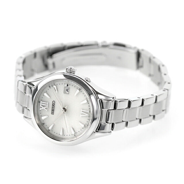 Seiko Selection Round Solar Radio Watch Brand Women&