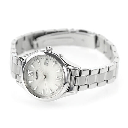 Seiko Selection Round Solar Radio Watch Brand Women&