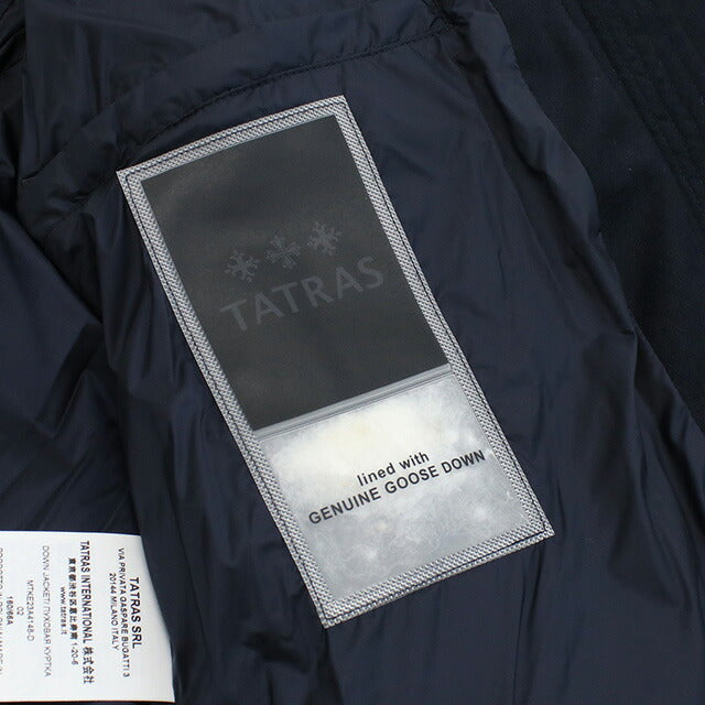 タトラス ダウンジャケット メンズ ブランド TATRAS ポーランド MTKE23A4148-D ネイビー系 ウェア 選べるモデル TATKE23A4148B