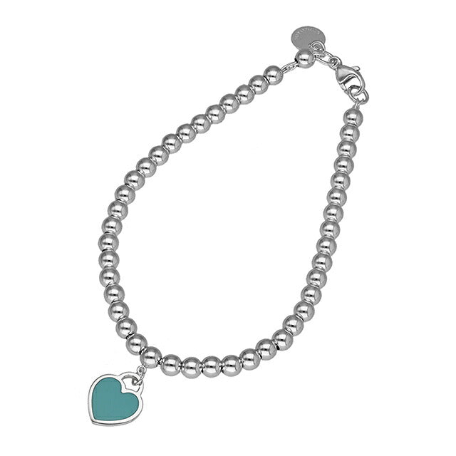 レア品 Tiffany ブルー＆シルバーブレスレット ティファニー ブレスレット レディース ブランド Tiffany 26659604