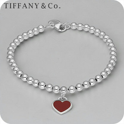 ティファニー ブレスレット レディース ブランド Tiffany 61941770 シルバー/レッド アクセサリー