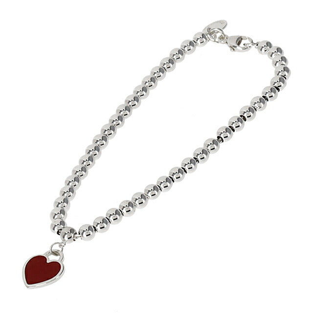ティファニー ブレスレット レディース ブランド Tiffany 61941797 シルバー/レッド アクセサリー