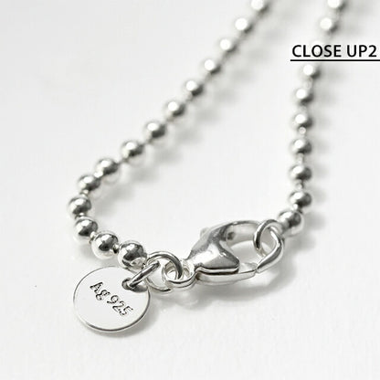 ティファニー ネックレス レディース ブランド TIFFANY&amp;Co. 18inch ビーズ 22652036 シルバー アクセサリー TIF-22652036