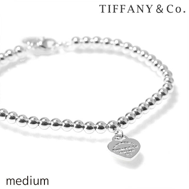 蒂芙尼手链女装品牌TIFFANY &amp; Co.回归蒂芙尼中号珠子海外限量型号23984024银色配饰TIF-23984024