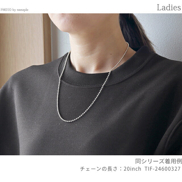 ティファニー ネックレス レディース ブランド TIFFANY&amp;Co. 20inch ビーズ 24600327 シルバー アクセサリー TIF-24600327
