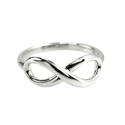 蒂芙尼戒指女士品牌 TIFFANY &amp; Co. Tiffany InfinityRing 6.5 尺寸 Infinity 28017316 银色配饰 TIF-28017316
