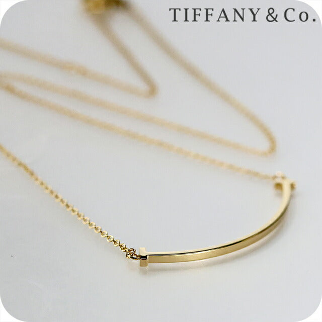 ティファニー ネックレス レディース ブランド TIFFANY&amp;Co. スマイルペンダント 35189459 イエローゴールド アクセサリー TIF-35189459