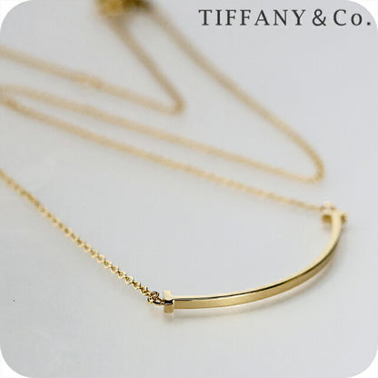 ティファニー ネックレス レディース ブランド TIFFANY&amp;Co. スマイルペンダント 35189459 イエローゴールド アクセサリー TIF-35189459