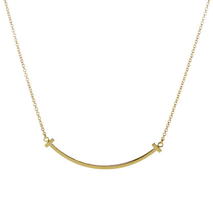 ティファニー ネックレス レディース ブランド TIFFANY&amp;Co. スマイルペンダント 35189459 イエローゴールド アクセサリー TIF-35189459