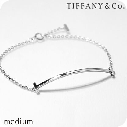 ティファニー ブレスレット レディース ブランド TIFFANY&amp;Co. スマイルブレスレット ミディアム 36667311 シルバー アクセサリー TIF-36667311