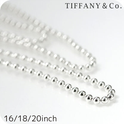 ティファニー ネックレス レディース ブランド TIFFANY&amp;Co. ビーズ シルバー アクセサリー 選べるモデル TIF-NECKLACE3