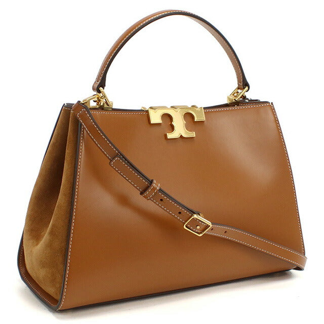 トリーバーチ ハンドバッグ レディース ブランド TORY BURCH ELEANOR 137312 WHISKEY ブラウン系 バッグ TOB137312021