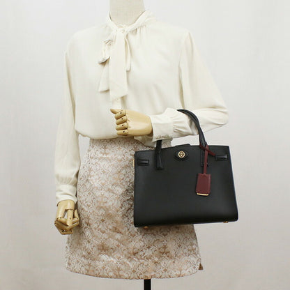 トリーバーチ トートバッグ レディース ブランド TORY BURCH レザー ベトナム 143194 BLACK ブラック バッグ TOB143194011