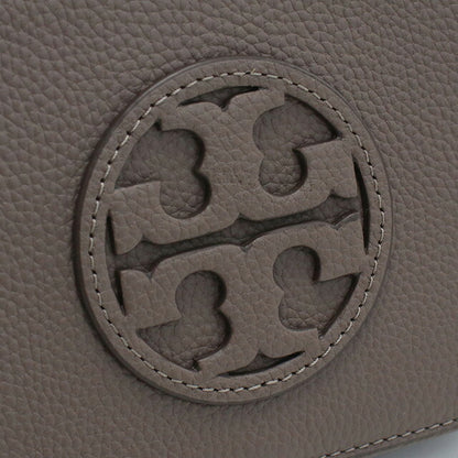 トリーバーチ 斜め掛け ショルダーバッグ レディース ブランド TORY BURCH MILLER レザー カンボジア 145667 CLAM SHELL グレー系 バッグ TOB145667021