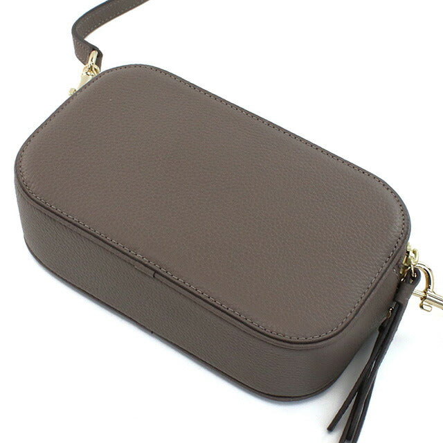 トリーバーチ 斜め掛け ショルダーバッグ レディース ブランド TORY BURCH MILLER レザー カンボジア 145667 CLAM SHELL グレー系 バッグ TOB145667021