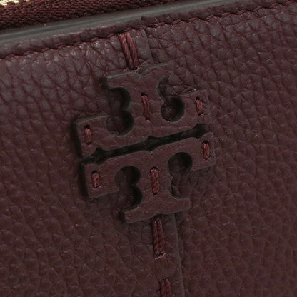 トリーバーチ 二折財布小銭入付き レディース ブランド TORY BURCH MCGRAW レザー フィリピン 148751 WINE ボルドー系 財布 TOB148751011