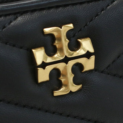 トリーバーチ 二折財布小銭入付き レディース ブランド TORY BURCH KIRA レザー 153121 BLACK ブラック 財布 TOB153121011