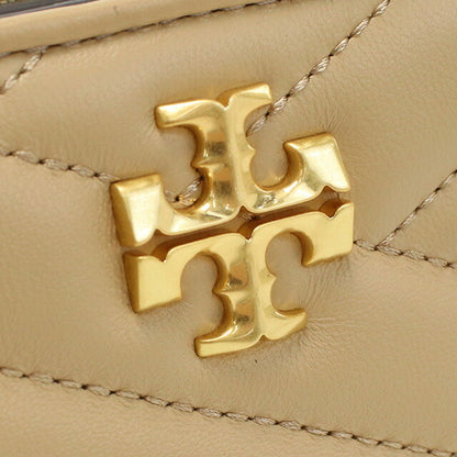 トリーバーチ 二折財布小銭入付き レディース ブランド TORY BURCH KIRA レザー 153121 DESERT DUNE ベージュ系 財布 TOB153121021
