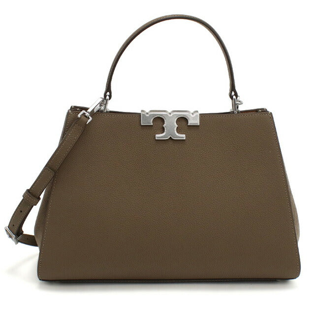 トリーバーチ ハンドバッグ レディース ブランド TORY BURCH ELEANOR 153215 WILD MUSHROOM グレー系 バッグ TOB153215011