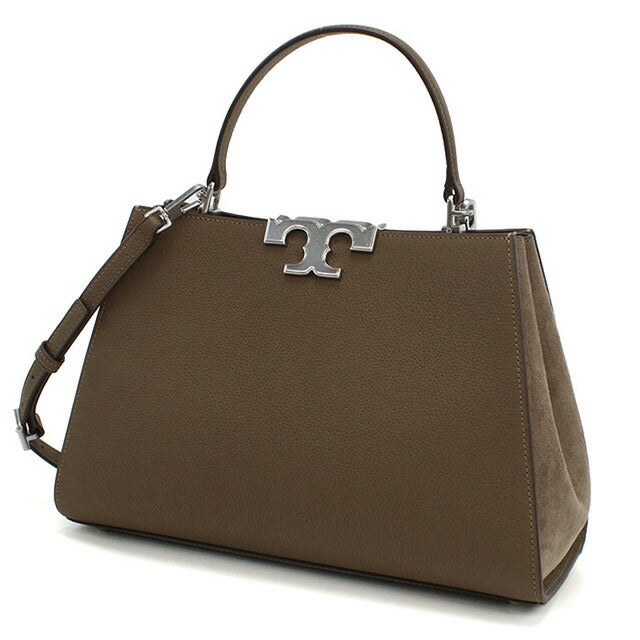 トリーバーチ ハンドバッグ レディース ブランド TORY BURCH ELEANOR 153215 WILD MUSHROOM グレー系 バッグ TOB153215011