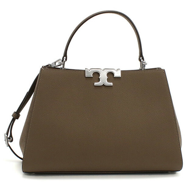 トリーバーチ ハンドバッグ レディース ブランド TORY BURCH ELEANOR 153215 WILD MUSHROOM グレー系 バッグ TOB153215011
