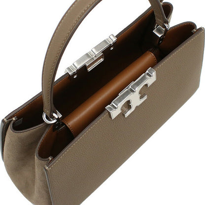 トリーバーチ ハンドバッグ レディース ブランド TORY BURCH ELEANOR 153215 WILD MUSHROOM グレー系 バッグ TOB153215011