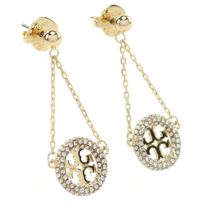 トリーバーチ ピアス レディース ブランド TORY BURCH MILLER 153690 TORY GOLD-CRYSTA ゴールド系 アクセサリー TOB153690011