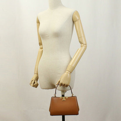 トリーバーチ ハンドバッグ レディース ブランド TORY BURCH ELEANOR 154816 WHISKEY ブラウン系 バッグ TOB154816021