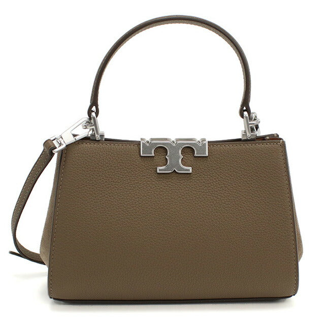 トリーバーチ ハンドバッグ レディース ブランド TORY BURCH ELEANOR 154817 WILD MUSHROOM グレー系 バッグ TOB154817011