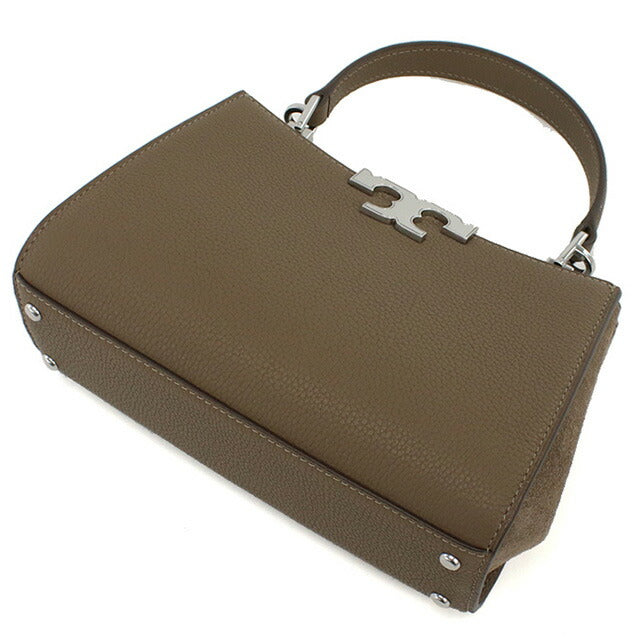 トリーバーチ ハンドバッグ レディース ブランド TORY BURCH ELEANOR 154817 WILD MUSHROOM グレー系 バッグ TOB154817011