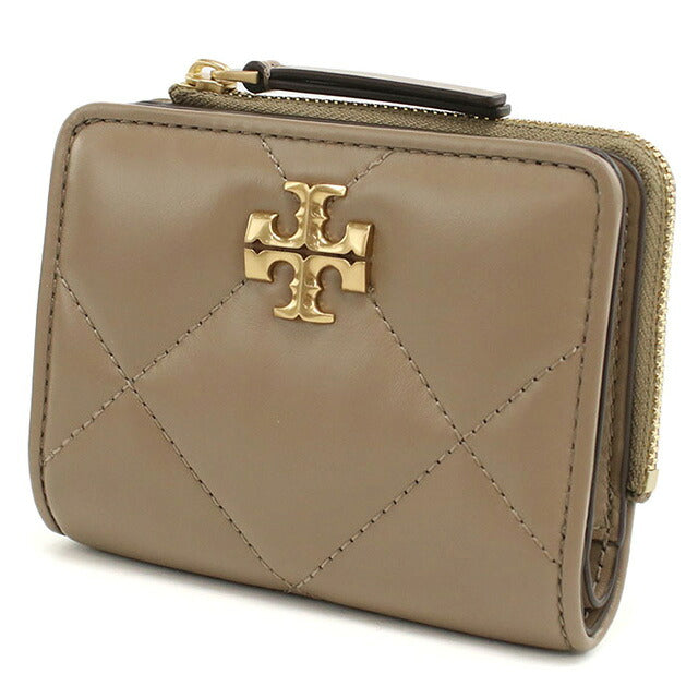トリーバーチ 二折財布小銭入付き レディース ブランド Tory Burch レザー 154990 ブラウン 財布 TOB154990031