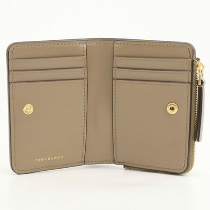 トリーバーチ 二折財布小銭入付き レディース ブランド Tory Burch レザー 154990 ブラウン 財布 TOB154990031
