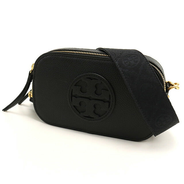 トリーバーチ 斜め掛け ショルダーバッグ レディース ブランド Tory Burch MILLER レザー 158757 ブラック バッグ TOB158757011