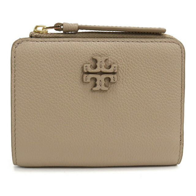 トリーバーチ 二折財布小銭入付き レディース ブランド Tory Burch MCGRAW レザー 158904 ベージュ 財布 TOB158904031