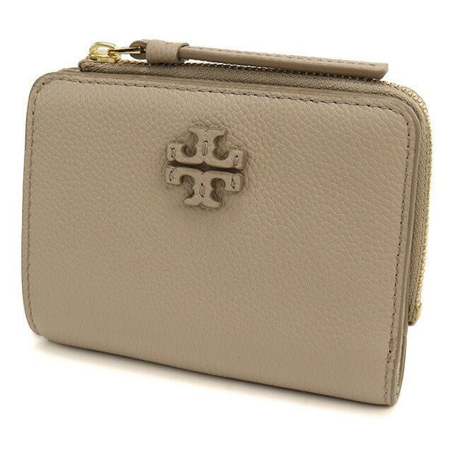トリーバーチ 二折財布小銭入付き レディース ブランド Tory Burch MCGRAW レザー 158904 ベージュ 財布 TOB158904031