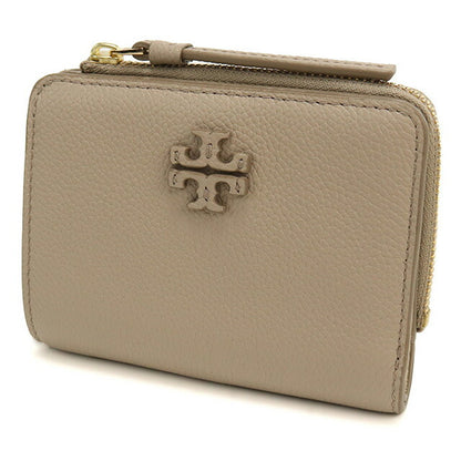 トリーバーチ 二折財布小銭入付き レディース ブランド Tory Burch MCGRAW レザー 158904 ベージュ 財布 TOB158904031