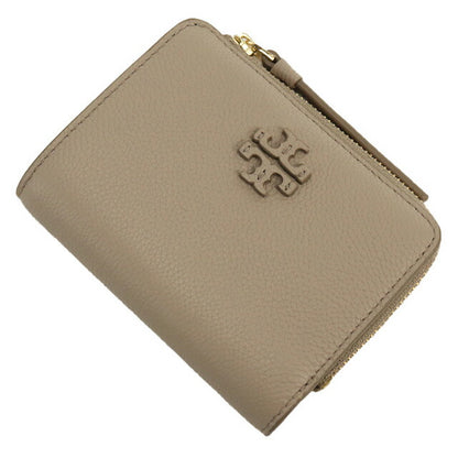 トリーバーチ 二折財布小銭入付き レディース ブランド Tory Burch MCGRAW レザー 158904 ベージュ 財布 TOB158904031