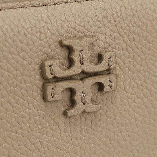 トリーバーチ 二折財布小銭入付き レディース ブランド Tory Burch MCGRAW レザー 158904 ベージュ 財布 TOB158904031