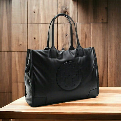 トリーバーチ トートバッグ レディース GARMENT NAPPA レザー 60985 BLACK ブラック バッグ TOB60985011