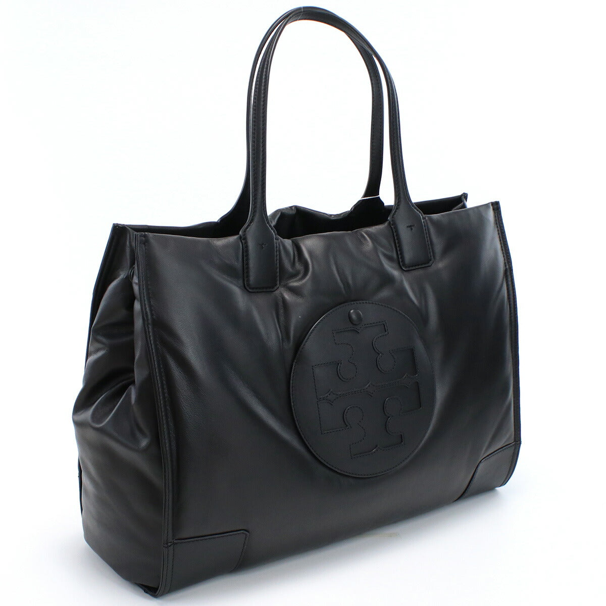 トリーバーチ トートバッグ レディース GARMENT NAPPA レザー 60985 BLACK ブラック バッグ TOB60985011